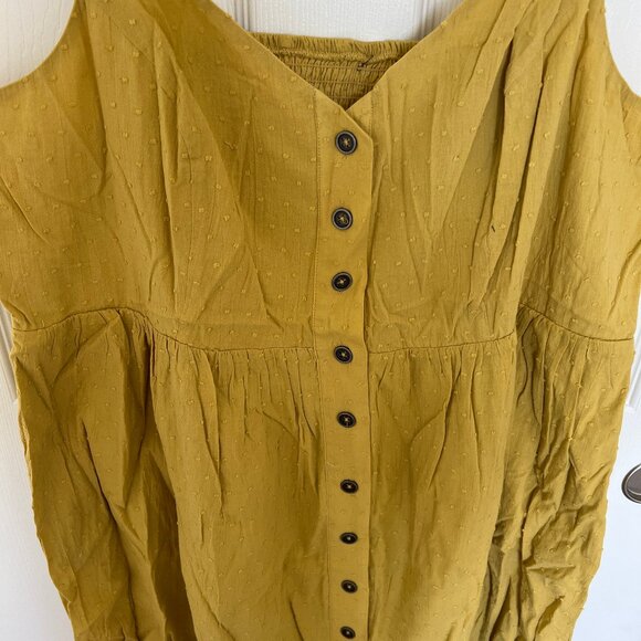 Modcloth Mustard Midi Dress - Picture 3 of 6